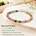 thumbnail image 5 of Elphaba Galinda Friendship Bracelet Gifts for Women: Colorful Beaded Bracelets with Positive Affirmations - Get Well Soon Gift for Mom Aunt Daughter Best Friends Sister, 5 of 7