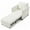 White, variant on YIKEMA 4-in-1 Convertible Sleeper Chair Bed, 84 Inch Extra Long Pull Out Sofa for Tall Guests, Adjustable Backrest Lounge with Side Storage & Metal Frame, 500 lbs Capacity, White