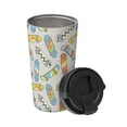 thumbnail image 2 of Honeii Skateboard Print Travel Coffee Mug Insulated Coffee Cup with Leakproof Lid, Coffee Tumbler, Reusable Coffee Cups with Seal Lid, 2 of 8