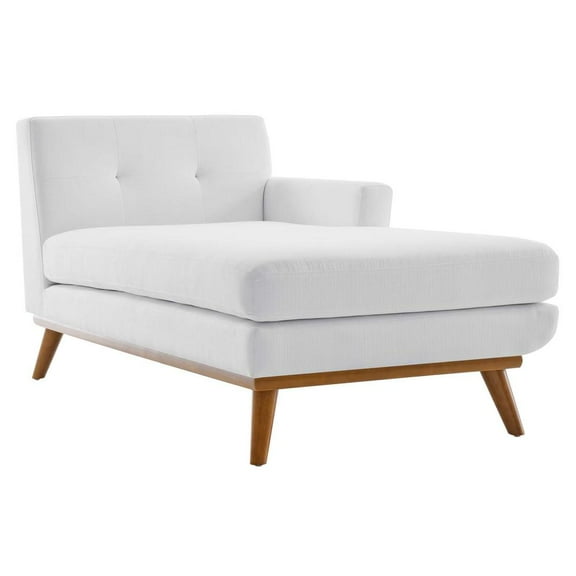 Engage Right-Facing Upholstered Fabric Chaise by Modway