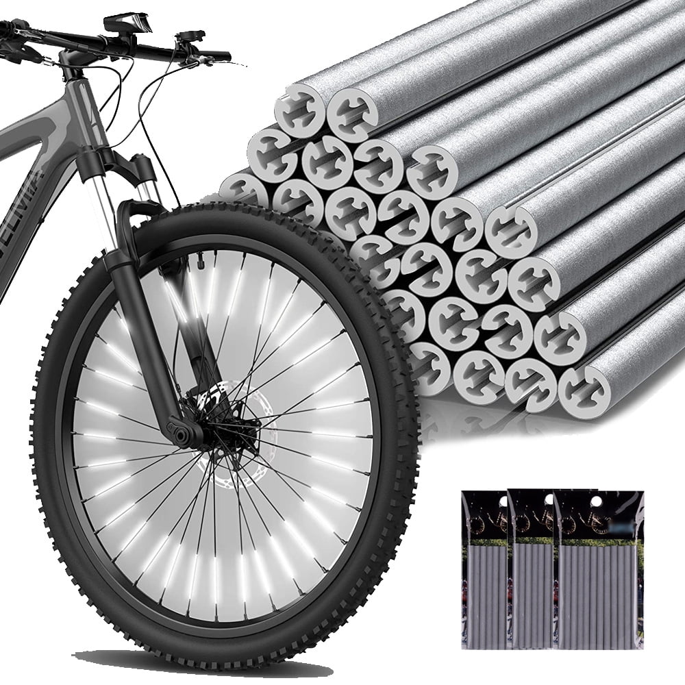 36pcs spoke reflector 360 ° visible and easy to install bicycle spoke