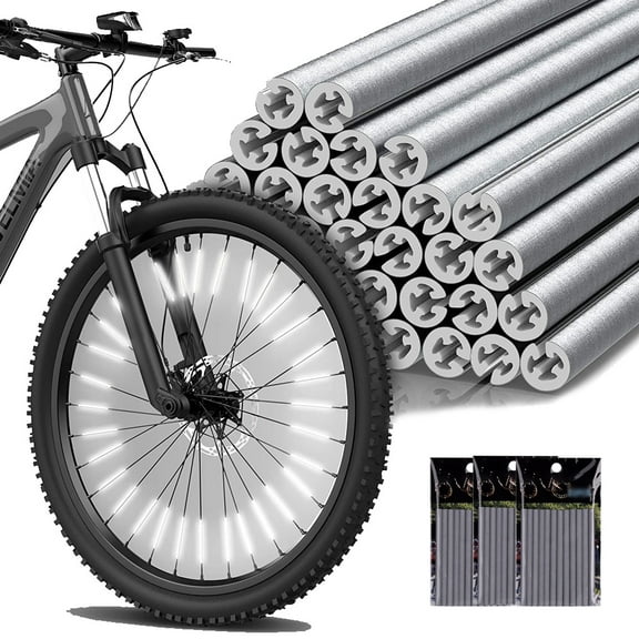 36pcs spoke reflector 360 ° visible and easy to install - bicycle spoke reflector made of reflective material