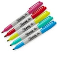 thumbnail image 2 of Sharpie Color Burst Permanent Markers, Fine Point, Assorted Colors, 5 Count, 2 of 7