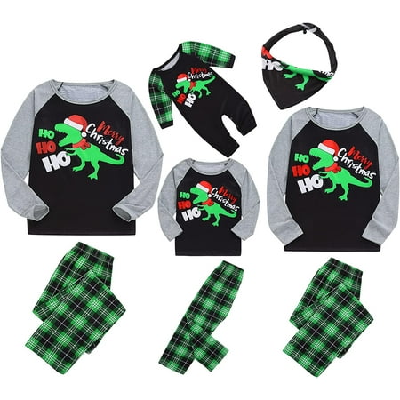 

DanceeMangoos Christmas Pajamas for Family Pjs Matching Sets