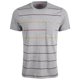thumbnail image 2 of Playera básica American Rag con rayas abiertas Hombre Gris Grande, 2 of 2