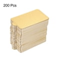 thumbnail image 3 of Uxcell 200pcs Mini Cake Boards, Mousse Cake Cardboards Rectangle for Cupake Base (Gold), 3 of 5