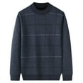 thumbnail image 1 of Solid Warm Round Neck Shirt Sweater Blouse, 1 of 4