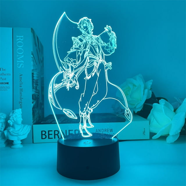 Luz LED 3D Honors Of Kings Feis que cambia de color