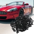thumbnail image 5 of Sidaley Paquete de 50 clips de retención para guardabarros de coche, parachoques de vehículo, remaches de plástico, Panel de puerta, protección Vehículos, repuestos y accesorios Mis 50 pcs Sidaley CZ3972-00B, 5 of 5