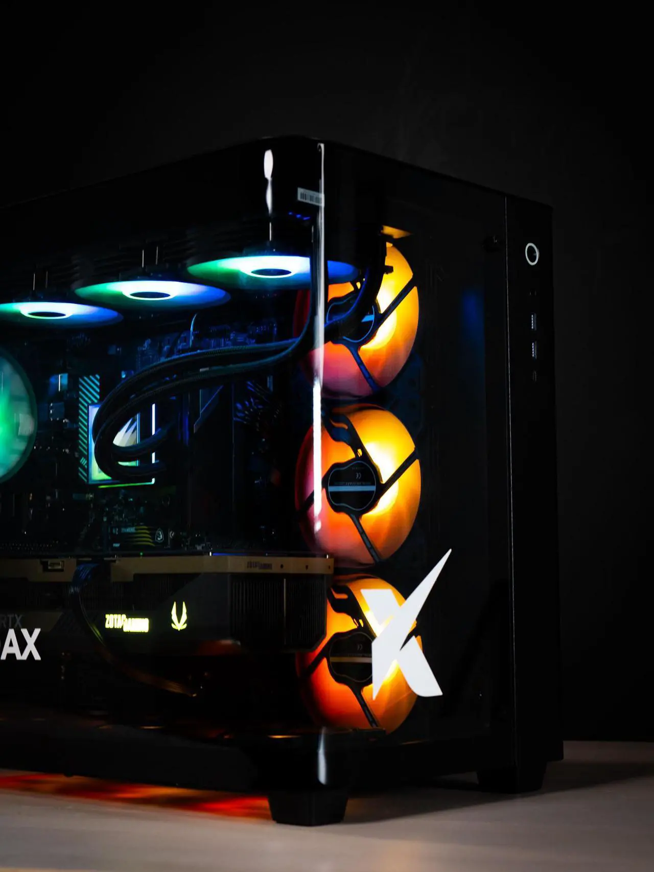 Xidax X6 XEN BLACK Gaming PC Ryzen 7 7800X3D 8c (up to 5.0 GHz)- NVIDIA GeForce RTX 5070Ti - 32GB DDR5 5600MHz - 2TB M.2 NVMe - Genuine Windows 11 Home - WIFI - Assembled & Serviced Utah USA