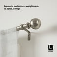 thumbnail image 4 of Umbra Bolas 1" Expandable Curtain Rod 72-144", 4 of 10
