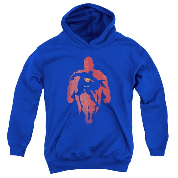 Superman - Super Knockout - Youth Hooded Sweatshirt - X-Large