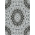 thumbnail image 1 of Ahgly Company Indoor Rectangle Patterned Ash Gray Novelty Area Rugs, 7' x 10', 1 of 6