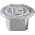 thumbnail image 1 of 5 x 3 in. Round Universal Style Cable Hatch, Colonial White, 1 of 1
