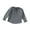 Gray, variant on ZyeKqe Baby Clothes Toddler Boys Girls Tops Long Sleeve Shirts Button up Crewneck Undershirts Base Layer Loose Fitted
