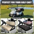 thumbnail image 5 of Psesaysky Golf Cart Seat Covers for Ezgo Txt Ordinary Seats, American Flag Paint Print Universal Front Seat Cover Set for Golf Cart Accessories All Seasons Breathable Washable, 5 of 8