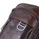 thumbnail image 5 of Cangurera Bolso cruzados de cuero de vaca Paquete de cintura masculino con múltiples bolsillos Suave para deportes al aire libre, 5 of 8