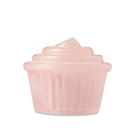 Valentine's Day Cupcake Crew Socks and Container, One Size Fits Most Adults, by Way To Celebrate