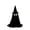 B, variant on Halloween Luminous Hooded Black Ghost Mini Figurine, Cute Spooky Glow in the Dark Tabletop Ornament, House Party Decor, Trick or Treat Gift