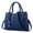 Navy Blue, variant on Women's Genuine Leather Crossbody Bag - Stylish Shoulder Purse for Work & Travel, Beige