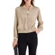 thumbnail image 2 of CHAQUETA CASUAL REFINADA para Mujeres, Abrigo con Cremallera, Manga Larga, Ropa Exterior Ligera, Talla XL, Champagne, 2 of 6