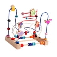 thumbnail image 4 of Juguete de laberinto de cuentas de madera Juguete Montessori Formas de animales Regalo de año Nuevo Juguete educativo Juguete educativo circular de, 4 of 9
