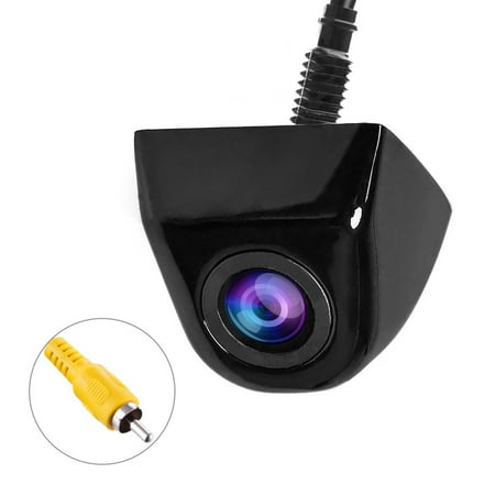 Front Cmos Camera - EEEkit Waterproof IP68 Night Vision 170 Degree Car Rear View/Reversing/Reverse Camera Universal Color CMOS Imaging Chip Backup Parking HD Front View Camera