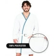thumbnail image 2 of Vacation Christmas Movie Cousin Eddie White Robe with Belt Halloween Costume Cosplay (Includes Robe and belt Only), 2 of 7