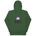 thumbnail image 2 of SOL Shamanism Unisex Hoodie (Forest Green, 3XL), 2 of 2