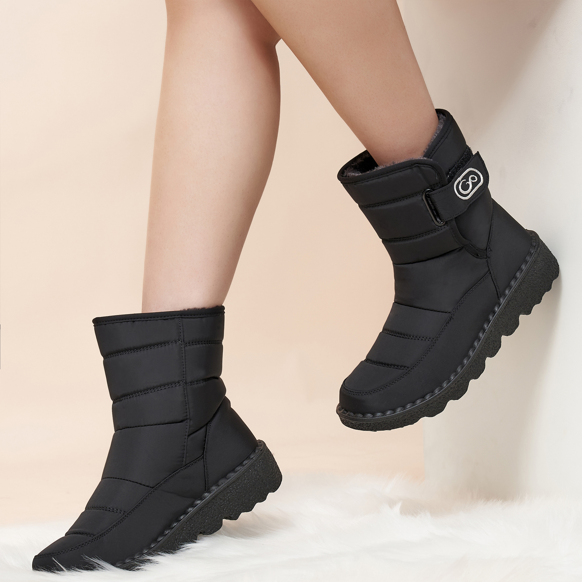 Ecetana Women's Waterproof Winter Snow Boot photo 3