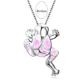 thumbnail image 5 of SmartBy Women Necklace Frog Faux Gem Jewelry Lightweight All Match Long Lasting Pendant Necklace for Party, 5 of 8