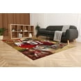 thumbnail image 4 of 3D Printeds Rug, Non-Slip Carpet Rug, Joe Montana, Rug, Sport Rug, Runner Rug, Entry Rug, Motivation Rug, American Football Rug, Modern Rug, 5.2'x7.5' - 160x230 cm, 4 of 7