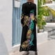thumbnail image 2 of Vestido largo Pill Bugs, vestido de manga larga, atuendo de festival para mujer, 2 of 4