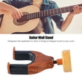 thumbnail image 3 of Soporte de pared para guitarra soporte de pared ligero para guitarra de madera maciza de plástico metálico para bajos ANGGREK Otros, 3 of 8