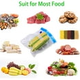 thumbnail image 6 of Sous Vide Bags 15 Reusable Vacuum Food Storage Bags for Anova and Joule Cookers - 3 sizes Sous Vide Bag Kit with Pump - 3 Sealing Clips for Food Storage and Sous Vide Cooking, 6 of 6
