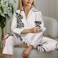 thumbnail image 6 of Sigee Beautiful Butterfly for Women’s Pajama Sets Long-Sleeved Pjs Sets for Women 2 piece Sleepwear-, 6 of 7