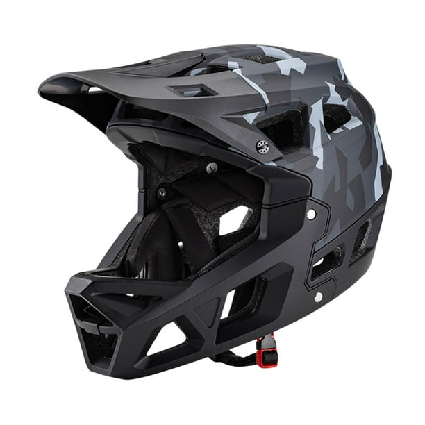 Casco de bicicleta Zulema cara completa negro 59 a 61cm