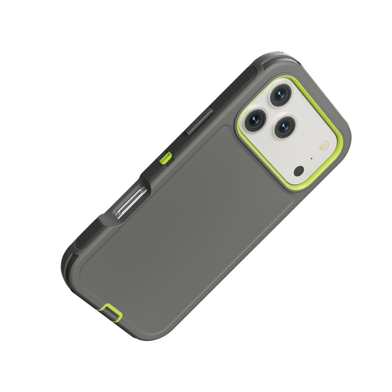 Duual Pro ToughGuard Case for iPhone 17 Pro - Dark Gray & Green