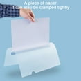 Clear Report Covers with Sliding Bar, 70 Sheet Capacity, Resume Covers
