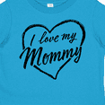 thumbnail image 4 of Inktastic I Love My Mommy in Black Chalk Heart Boys or Girls Toddler T-Shirt, 4 of 5