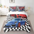 thumbnail image 2 of YST Race Car Comforter Set, 7-Piece, Extreme Sports Car Theme, Twin Size, 2 of 5