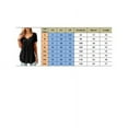 thumbnail image 3 of Viworld Women Summer Tunic Tops Plus Size Casual Loose Top Blouse Solid T-Shirt S-5XL, 3 of 3