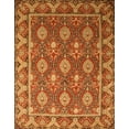 thumbnail image 5 of EORC IE31RD 6 x 9 ft. Modern Antique Red Hand Tufted Twisted Wool Rust Khyber Rug, 5 of 5