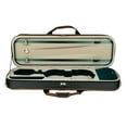 thumbnail image 4 of Almencla Violin Case, Violin Box, Handbag, Lightweight, with Side Handle, String Instrument Case, Easy to Carry for Violin Lovers And Players green and coffee, 4 of 8