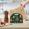 thumbnail image 2 of Yayeee Napkin Holder for Table Kitchen Paper Tissue Organization, Yellow Christmas Gingerbread, 2 of 8