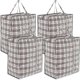 thumbnail image 1 of SZTXJ Pack of XXL Moving Bags with zipper and checkered handles - (assorted) - Pack of 4 Pieces, 1 of 5