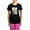 With Pink Pant, variant on CafePress - The Bride Pajamas - Women's Short Sleeve Print T-Shirt and Pants Dark Cotton Pajama Set