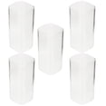 thumbnail image 4 of Transparent Glass Cups for Storage HighQuality Safe and Durable Elegant Design Fits Bars and Home Use 5 Pieces, 4 of 8
