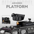 thumbnail image 3 of 1:24 Alloy Sword Toothed Tiger Explosion Proof Car Model Diecast Police Armored Off-road Vehicles Car Model Sound Light Toy Gift, 3 of 6