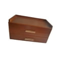 thumbnail image 4 of veasfak Capsule Holder Double Tier Coffee Pod Storage Drawer for Office Home Counter Brown, 4 of 9